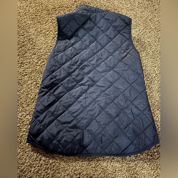 Old Navy Dark Blue Vest with Gold Accents - Picture 3 of 3
